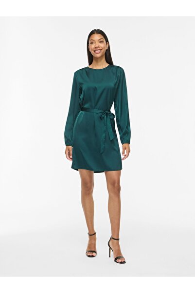 VILA Minikleid VIENNA Langärmeliges