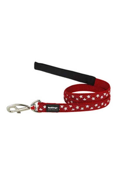 Generic Brand Red with White Stars Dog Extension Leash Small 15 mm 1.2m