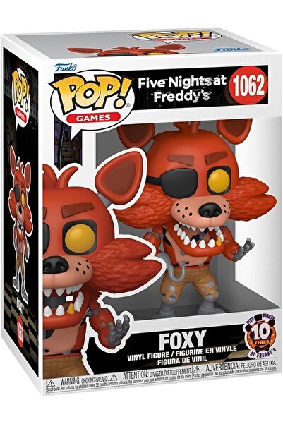 Funko POP Games: Five Nights at Freddy's- Foxy (10th Anniversay) Figür