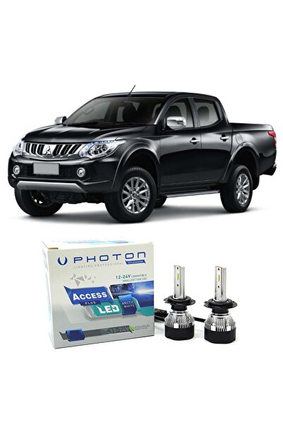 Photon Mitsubishi L200 Led Xenon Uzun + Kısa Far Ampulü H4 Access Yeni Seri B...