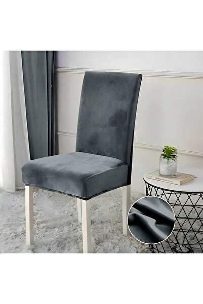 naniland.ro Husă Scaun Catifea 4 Piese Cu Elastic 35-48cm