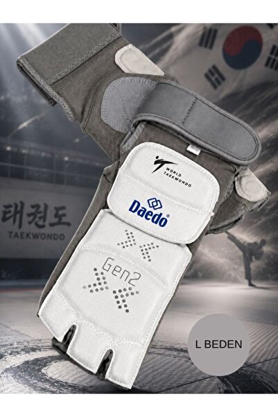 GÜMRÜK BEY Dae Do Approved Taekwondo Electronic Foot Protector Size L – Gen 2...