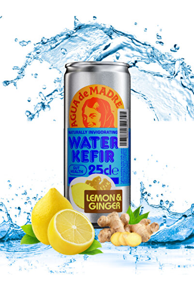 OEM Agua de Madre, Apa Kefir Lamaie si Ghimbir, 6 doze x 250ml