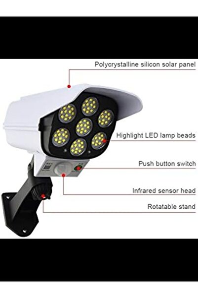 Generic Outdoor Lighting LED Solar human Body Infrared Induction Wall Lamp Si...