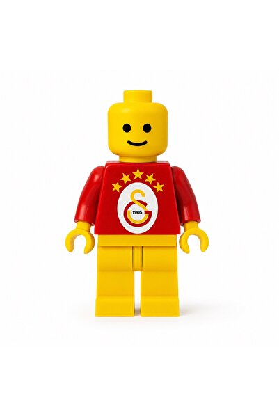 TUĞXDESİGN Taraftar Tuğla Adam Gs Galatasaray Figür 16-17 cm – Kişiye Özel İs...