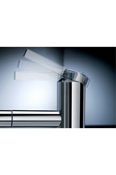 Blanco Linee-S Soft White-Chrome Μπαταρία Κουζίνας με Περιστρεφόμενο Ρουξούνι...