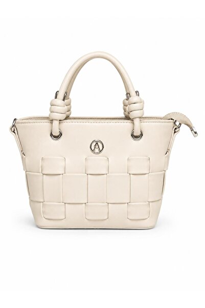 H&D COLLECTİON Knitted Detailed Small Shoulder Bag 19/15 cm