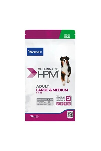 Virbac Hrană pentru câini adulți, Virbac, HPM Adult Dog Large & Medium, 3 kg,...