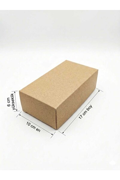 Kutu Ambarı Kraft Kutu Karton Hediye Kutusu 10x17x6 cm
