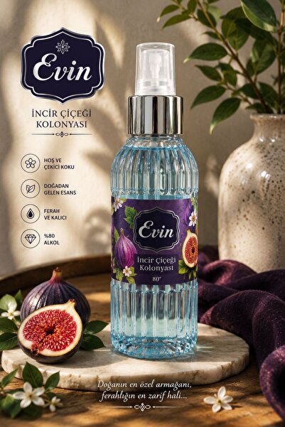 Evin İncir Çiçeği Kolonyası 70° Sprey 150 ML