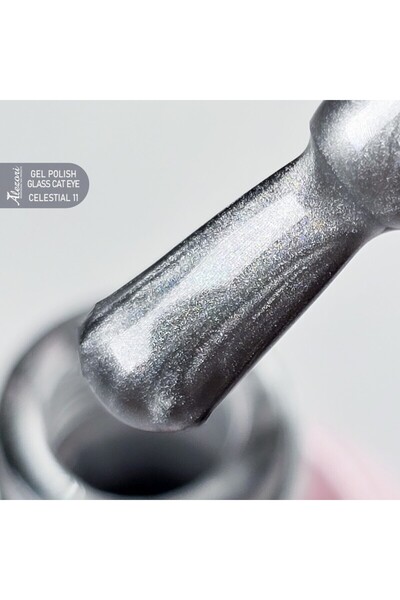 ALEZORI Ημιμόνιμο βερνίκι νυχιών Cat Eye Ουράνιο 11 15ml
