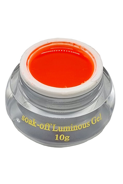 Zenorius Gel de Constructie, Soak-off Luminous-orange fosforescent