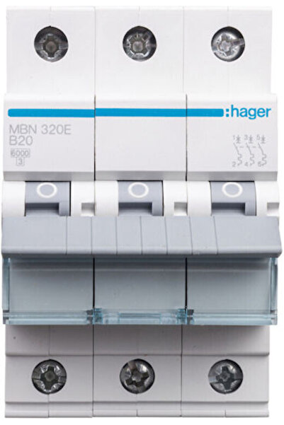 hager Disjunctor automat 20A tripolar AC MBN320E