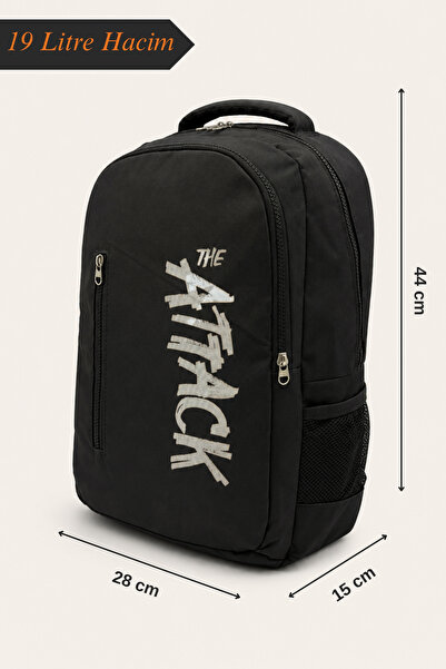 LÖFFLER 3 Compartment 22 Liter Lined Waterproof High School University Backpa...