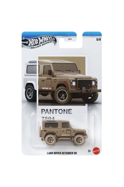 Hot Wheels x Sinsay سيارة لاند روفر ديفندر 90 من سلسلة سيلفر بانتون 7504
