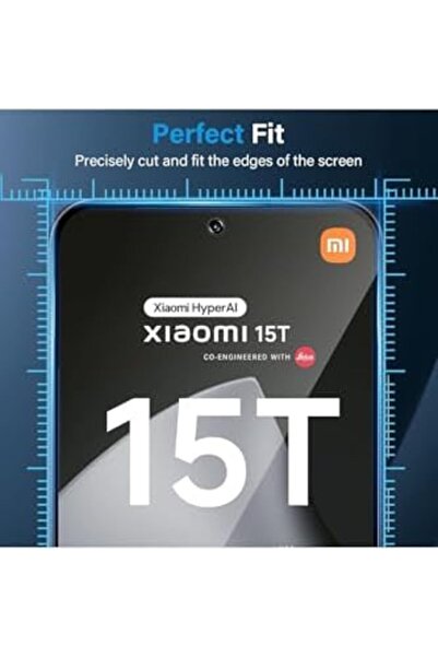 Yıldızan متجر msa - واقي شاشة هايفوت متوافق مع Mi 15T - Mi 15T Pro، زجاج مقاو...