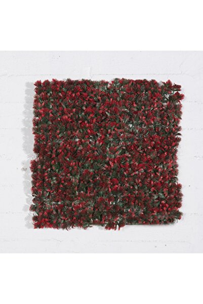 SUPERGREENS Τεχνητή Φυλλωσιά Moss "Rubrimossia" Κόκκινη 50x50 εκ