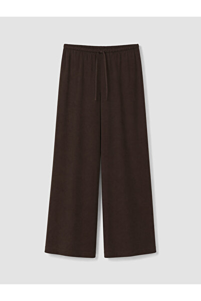 LC Waikiki Vizyon New Season Elastic Waist Wide Leg Women's Trousers