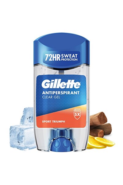 Gillette Αποσμητικό αντιιδρωτικό Triumph Sport, gel stick, 70 ml