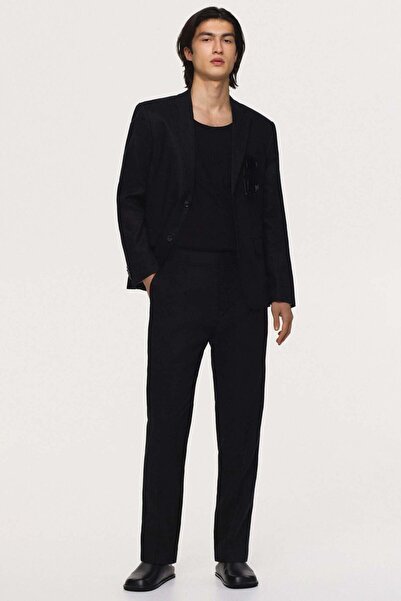 H&M Slim Fit Linen suit trousers