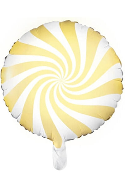 Partydeco Balon Folie Galben 35cm