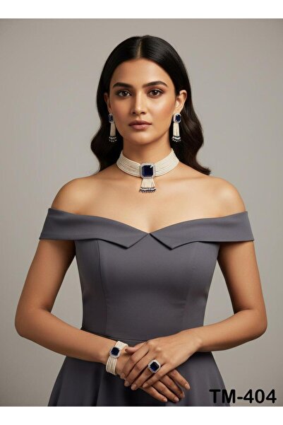 Generic Elegant Champagne Beige Jewelry Necklace - Trendy and Distinctive Design