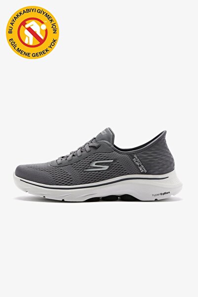 SKECHERS Men's Go Walk Slip Ins Shoes 216648 Ccbk Gray Juststep