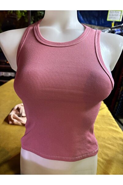 Mira Crop düz dikis geniş askı