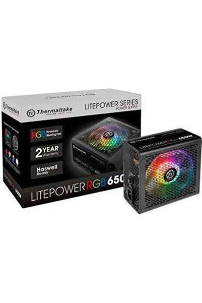THERMALTAKE Sursă de alimentare pentru calculator Litepower RGB 650W Negru, c...