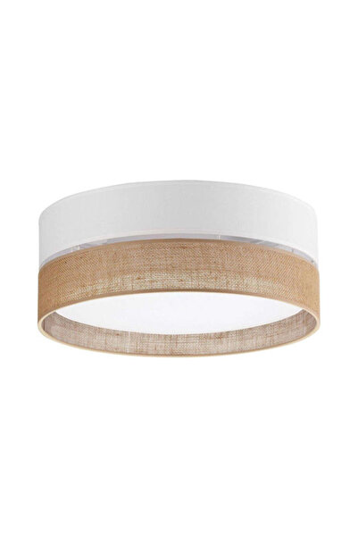 TK-Lighting TK Lighting Linobianco Lampă de tavan 45cm Albă cu soclu E27