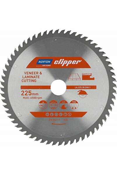 Norton Disc de tăiere, diametru 225mm, cu 60 de dinți, 1 bucată