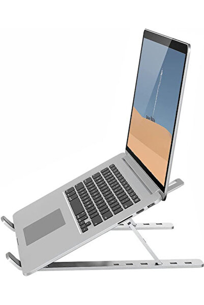 SWISSTEN Suport pentru laptop de până la 15 inch Argintiu (25007100)