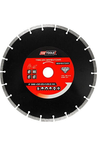 AwTools Disc de tăiere Materiale de construcții Diametru gaură 180mm 1 buc.