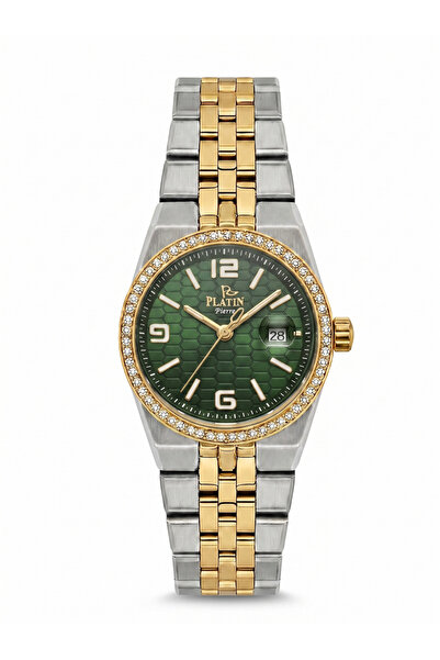 Platin Pierre Hds-1301La-D10 Women's Wristwatch with Calendar