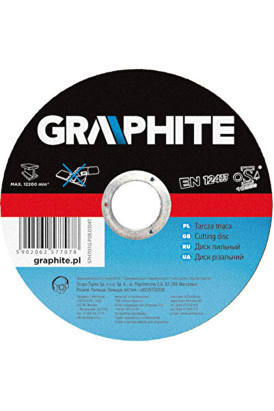 graphite Disc de tăiere metal, diametru 300mm, 1 bucată