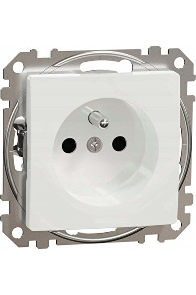 Schneider Electric Priză electrică albă 1 buc.