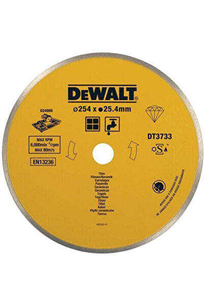 Dewalt DT3733 Seramik Bıçağı 250x25.4mm
