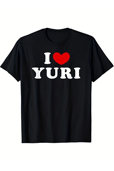 212Wear قميص رجالي بطباعة رسومية من I Love Yuri Shoppers، ملابس الشارع العصري...