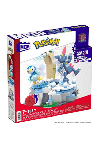 Mattel Interactive Construction Set - Pokemon Piplup and Sneasel's Snow Day
