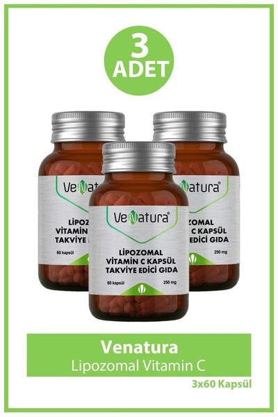 VeNatura Lipozomal Vitamin C 60 Kapsül 3 Adet