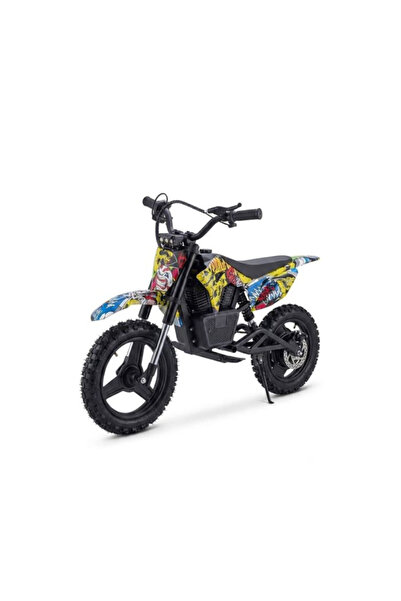 Cool Wheels 36V Elektrikli Çocuk Cross Motor 14 inç Teker Bluetooth LED Far 3...