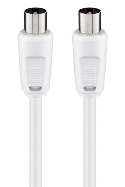 goobay καλώδιο κεραίας αρσενικό 68147, <70dB, CCS, 2.5m, λευκό