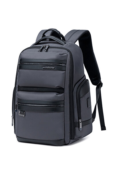 Arctic Hunter τσάντα πλάτης B00682 με θήκη laptop 15.6", USB, λουκέτο TSA...