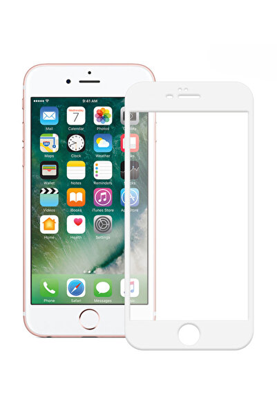 POWERTECH Σκληρυμένο Γυαλί 5D Πλήρους Κόλλησης για iPhone 6 Plus, Λευκό