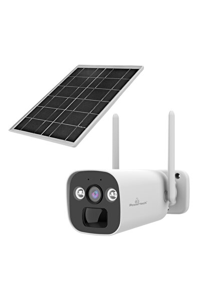 POWERTECH smart ηλιακή κάμερα PT-1335, 4MP, 4G, SD, IP66
