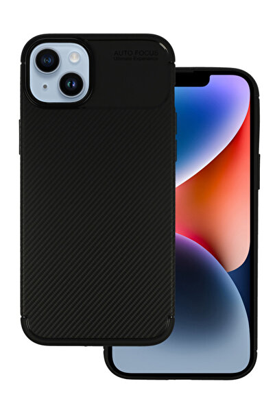 VENNUS Θήκη Carbon Elite VNS-0056 για iPhone 14 Plus, μαύρη
