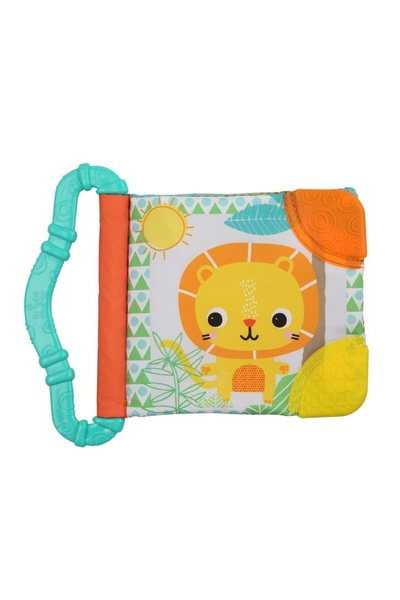 Bright Starts - Teethe & Read играчка за гризане и учене Синя