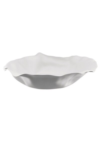 Alessi Μπολ φρούτων - Αρτοπαρασκευαστής Sarrià 90084 W D27,5x6,5cm Μεταλλικό ...