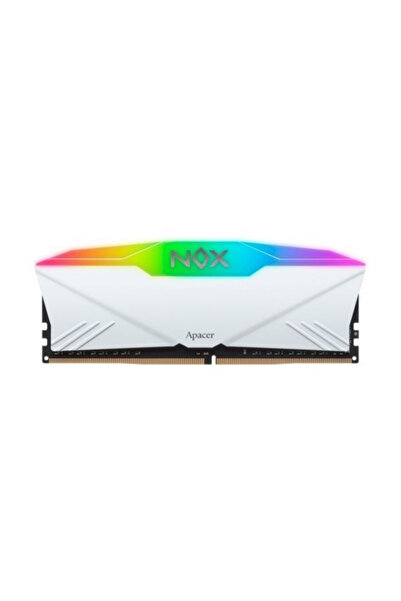Apacer NOX RGB 16GB (1x16GB) 3200MHz CL16 DDR4 Beyaz Gaming Ram (AH4U16G32C28...