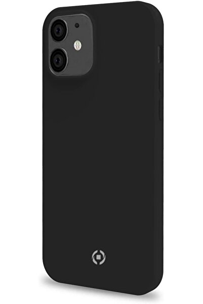 Celly Cromo Case Θήκη Σιλικόνης Apple iPhone 12 mini - Black